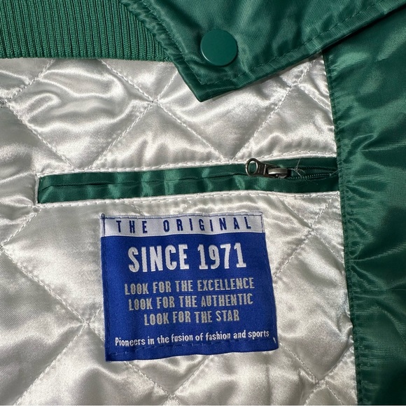 NWT Men's Jets Starter Jacket New York Jets The Pick and Roll Full Snap Jacket - Picture 16 of 16